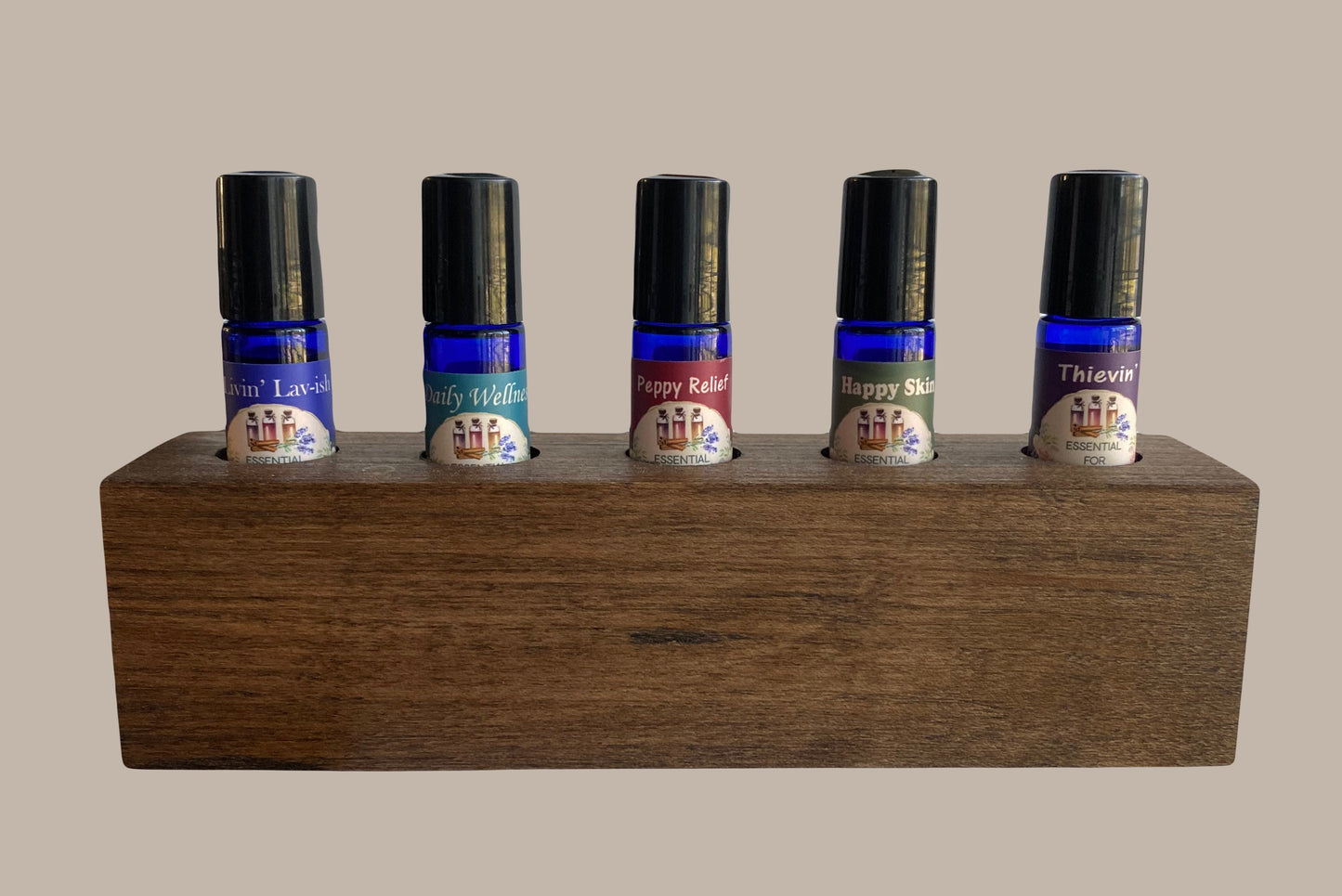 Organic Essential Oils in the Giftable Wellness Warrior Sampler Set by Ready to Roll®