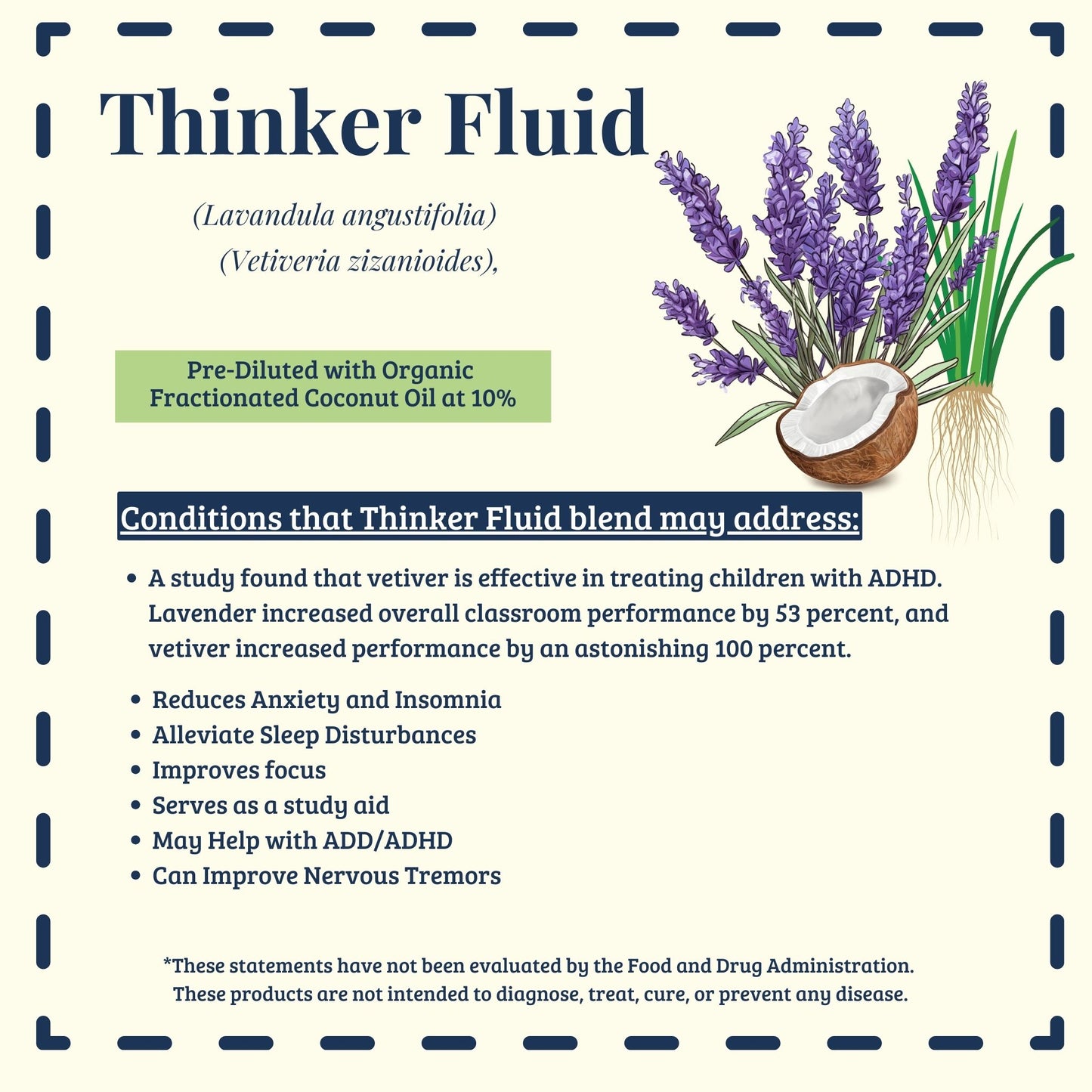Thinker Fluid blend traditional uses for focus and relaxation – Ready to Roll® by Essential for Wellness