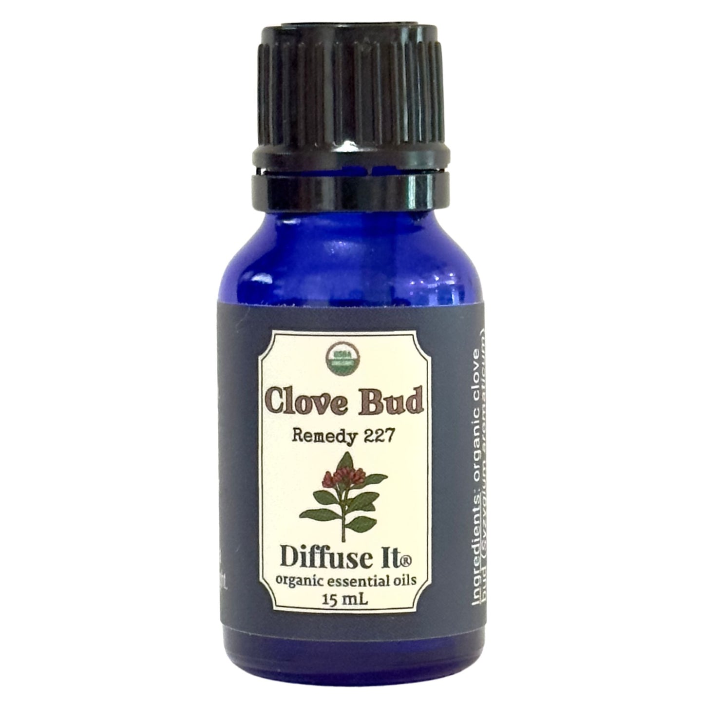 Organic Clove Bud Essential Oil by Diffuse It® (15 mL)