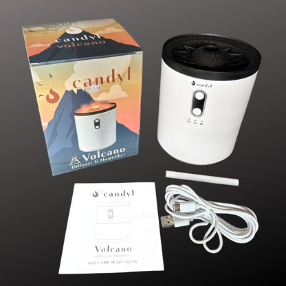 Fire and Ice Volcano Diffuser by Candyl contents - Essential for Wellness