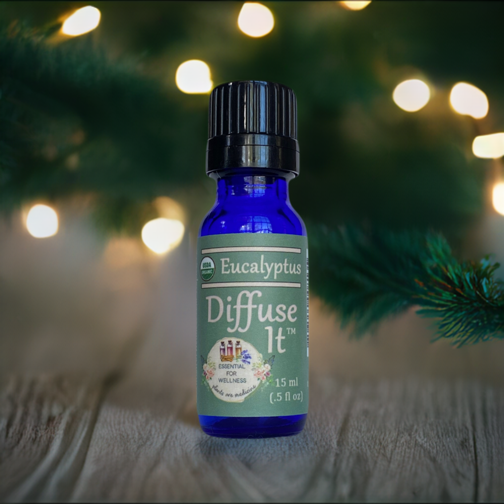 Organic Eucalyptus Essential Oil by Diffuse It™