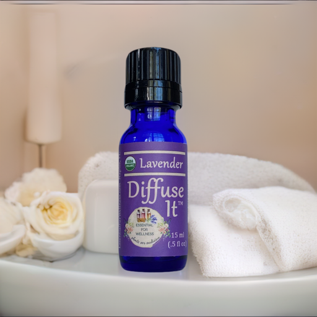 Organic Lavender Essential Oil by Diffuse It™