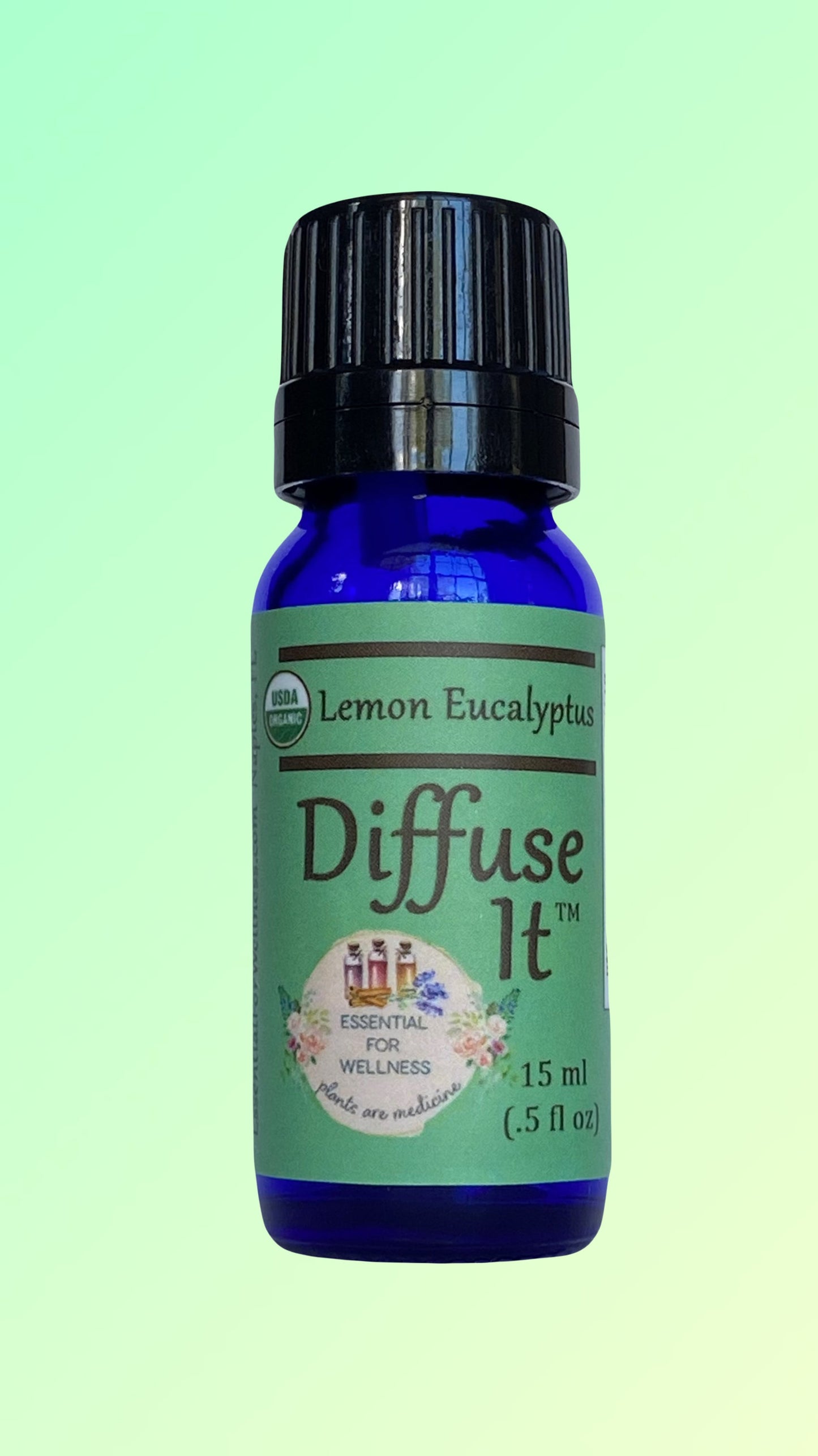 Organic Lemon Eucalyptus Essential Oil by Diffuse It™
