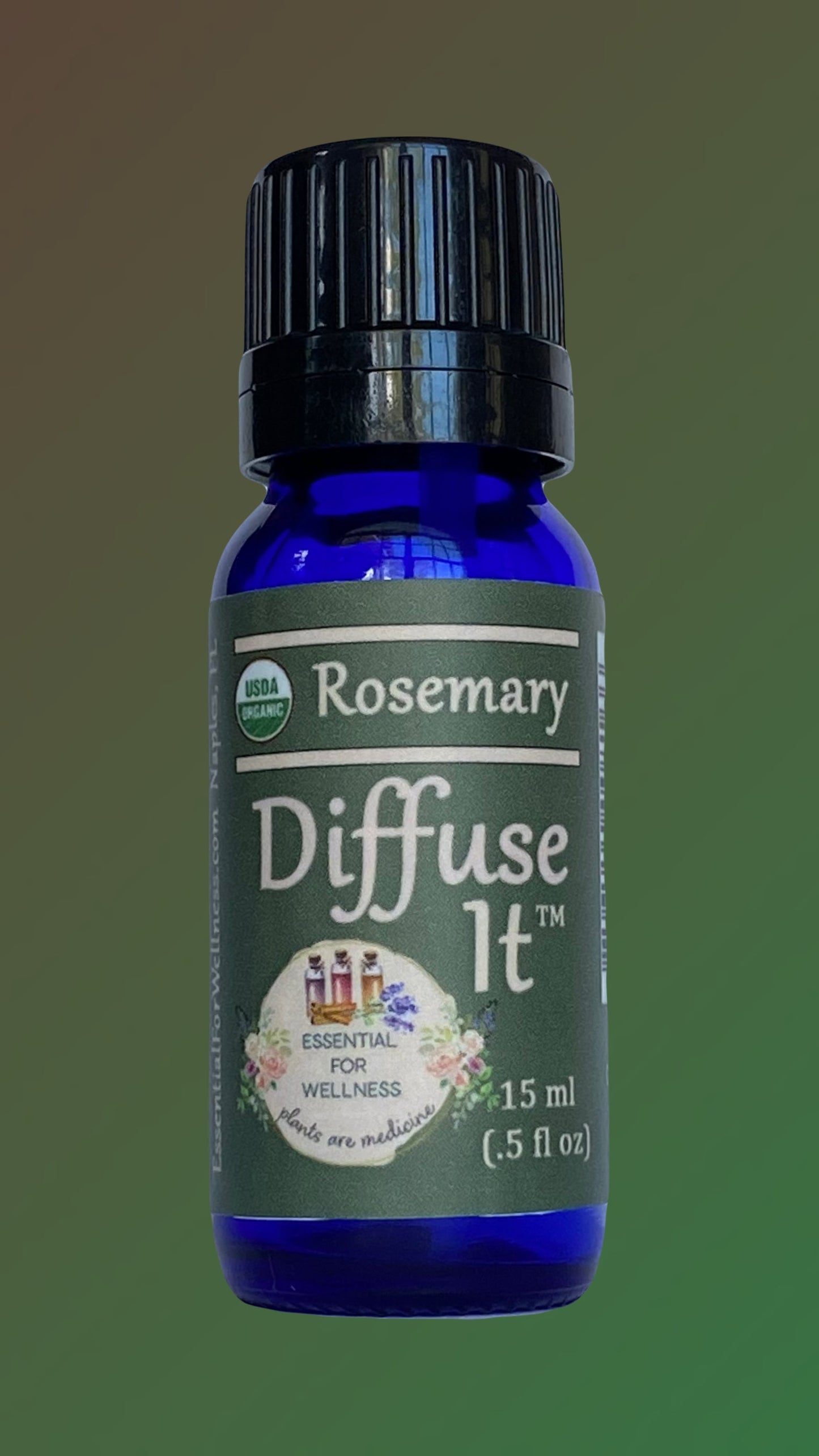 Organic Rosemary Essential Oil by Diffuse It™