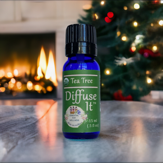 Organic Tea Tree Essential Oil by Diffuse It™
