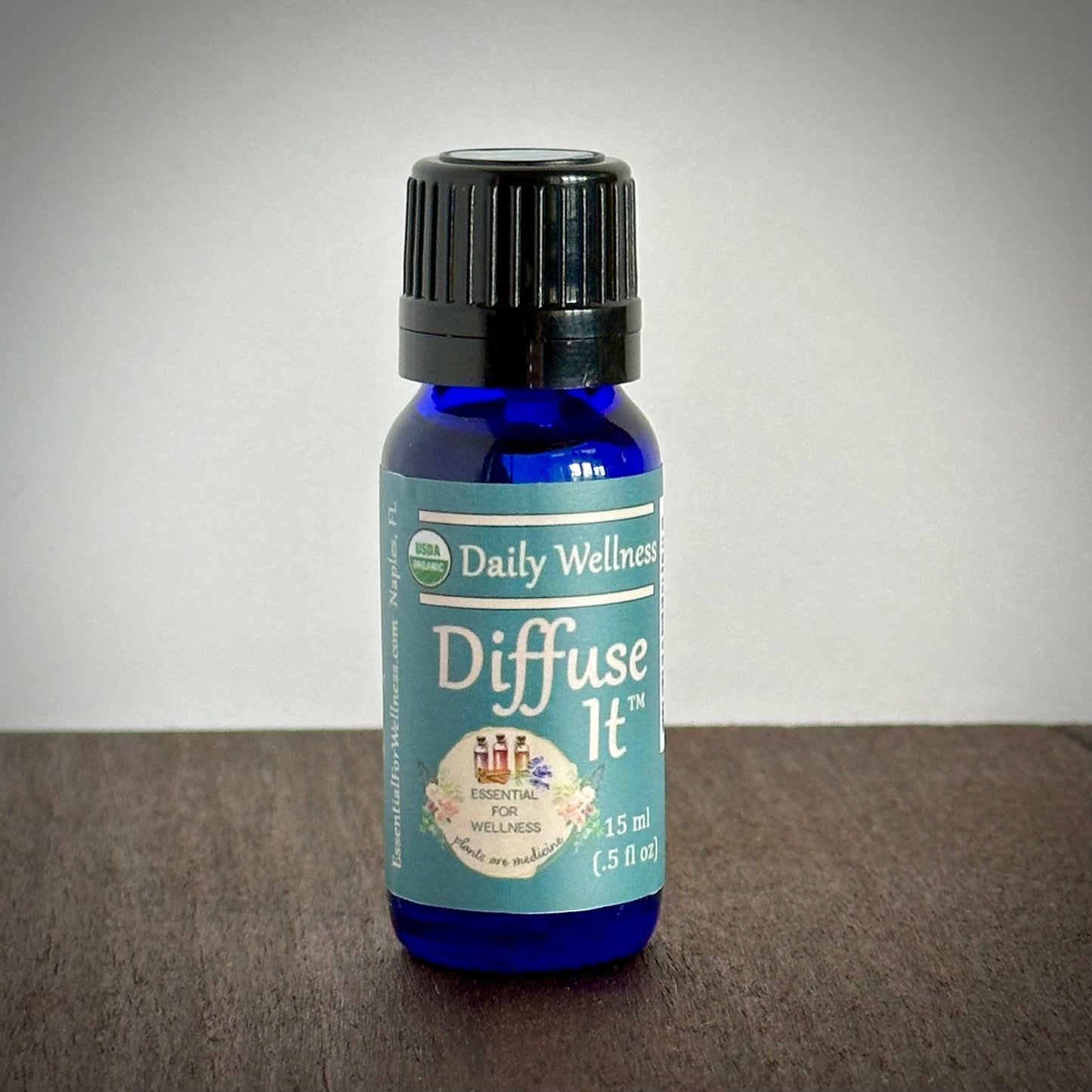 Organic Daily Wellness Essential Oil by Diffuse It® (15 mL)