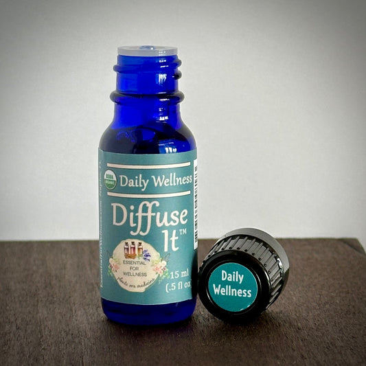 Organic Daily Wellness Essential Oil by Diffuse It® (15 mL)