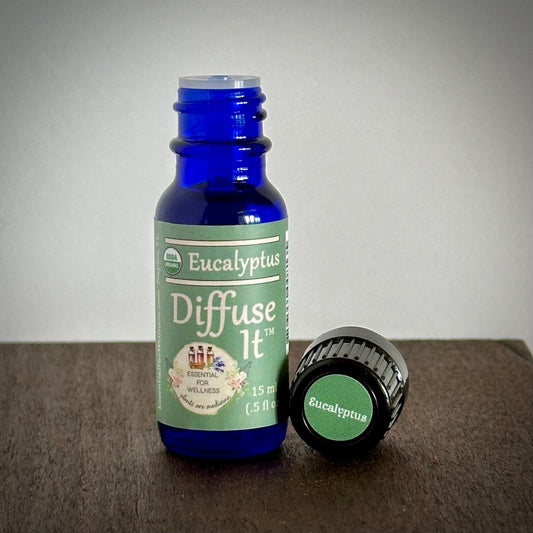 Organic Eucalyptus Essential Oil by Diffuse It® (15 mL)