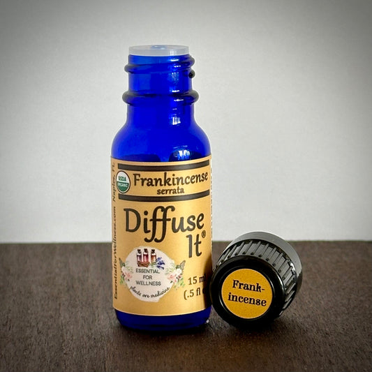 Organic Frankincense Serrata Essential Oil by Diffuse It® (15 mL)