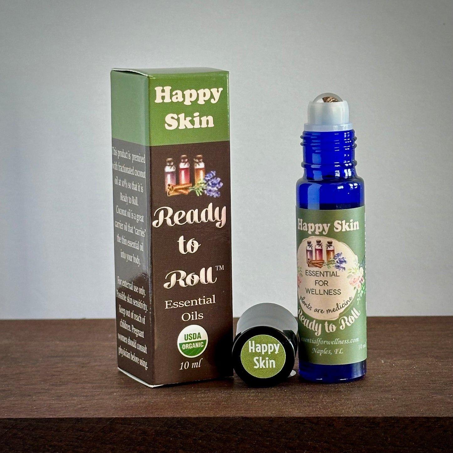 Ready to Roll® Happy Skin Organic Essential Oil Blend