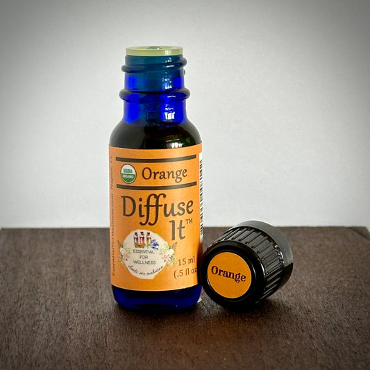 Organic Sweet Orange Essential Oil by Diffuse It®