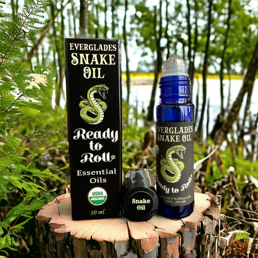 Ready to Roll® Everglades Snake Oil Organic Essential Oil Blend - Essential for Wellness