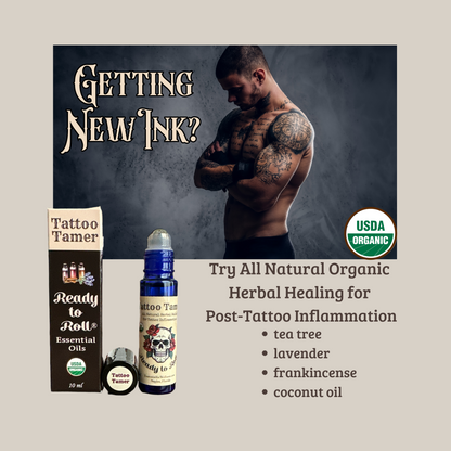 Ready to Roll® Tattoo Tamer Organic Essential Oil Blend