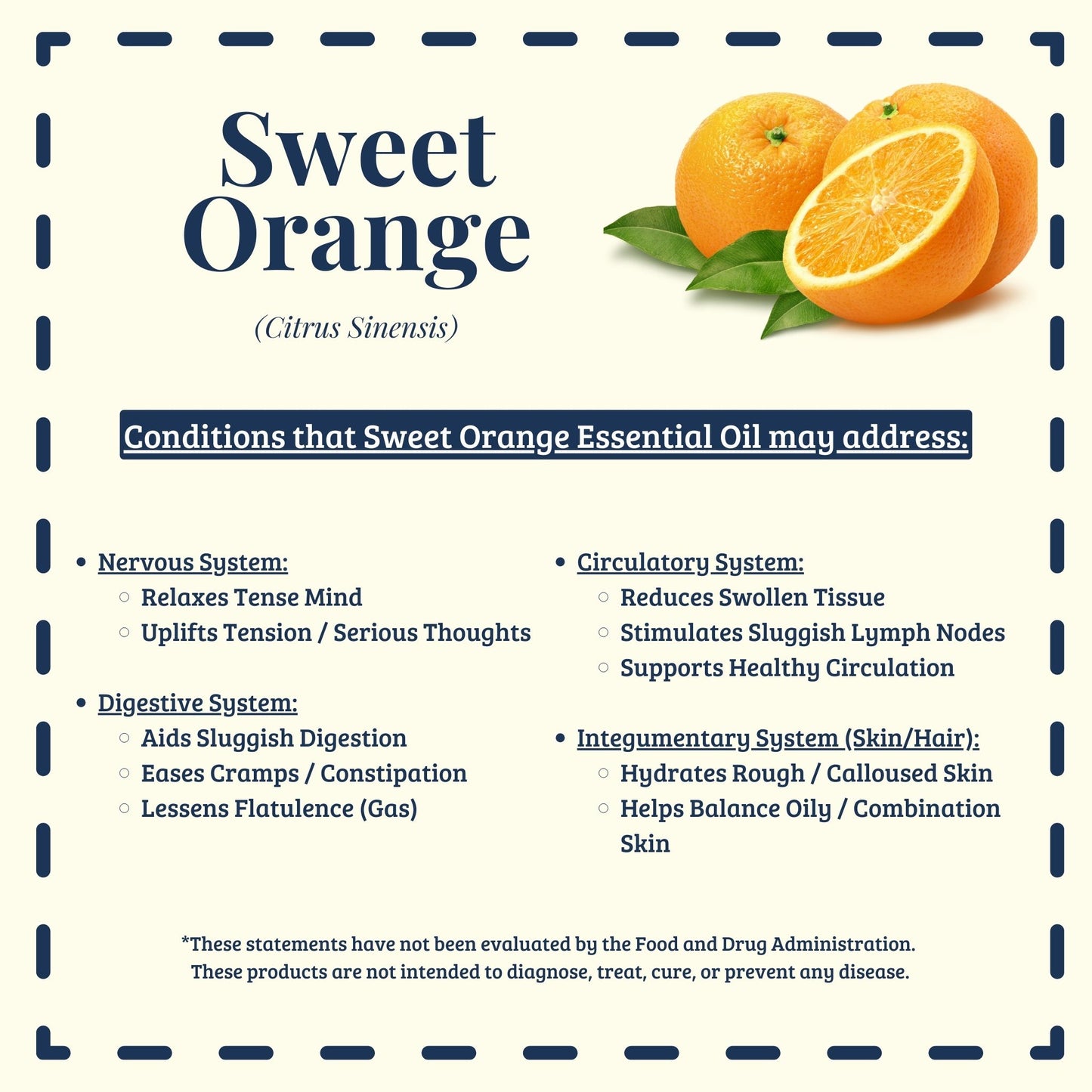 Organic Sweet Orange Essential Oil Traditional Uses - Diffuse It® by Essential for Wellness