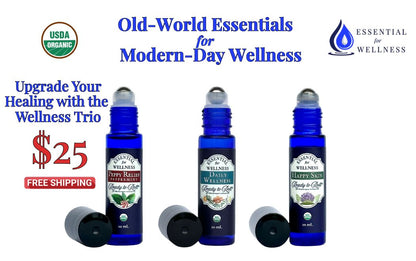 Wellness Trio Organic Essential Oils