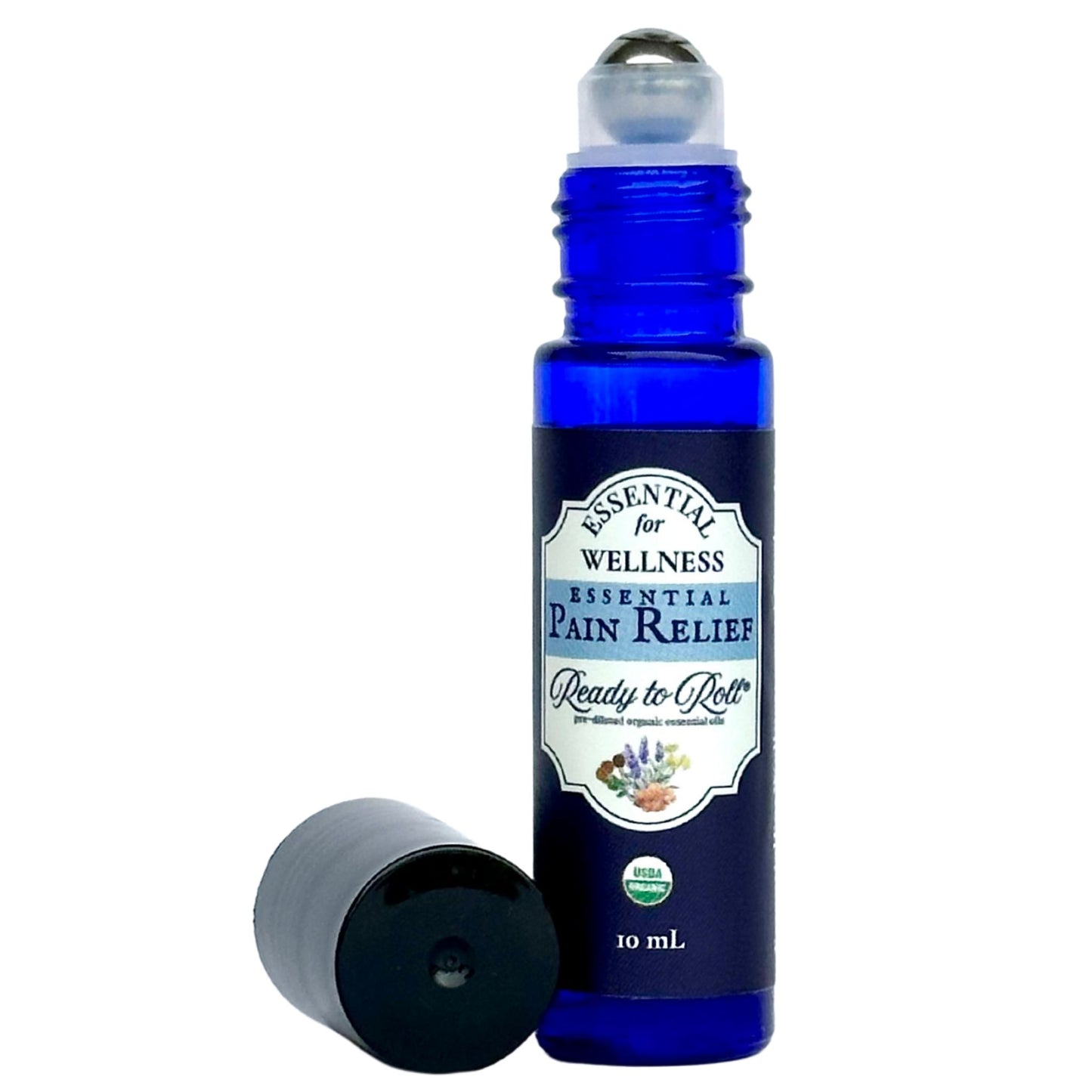 Essential Pain Relief roll-on by Ready to Roll® – organic blend with helichrysum and frankincense